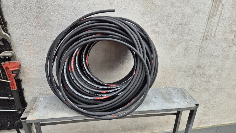 Mangueira Hidráulica 1/4" R1 com 1 Trama de Aço