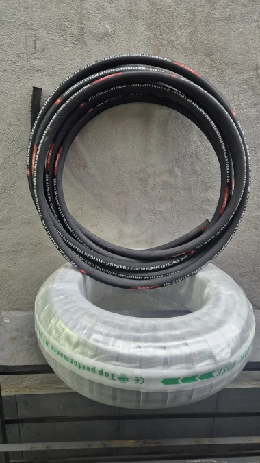 Mangueira Hidráulica 5/8" R2 com 2 Tramas de Aço