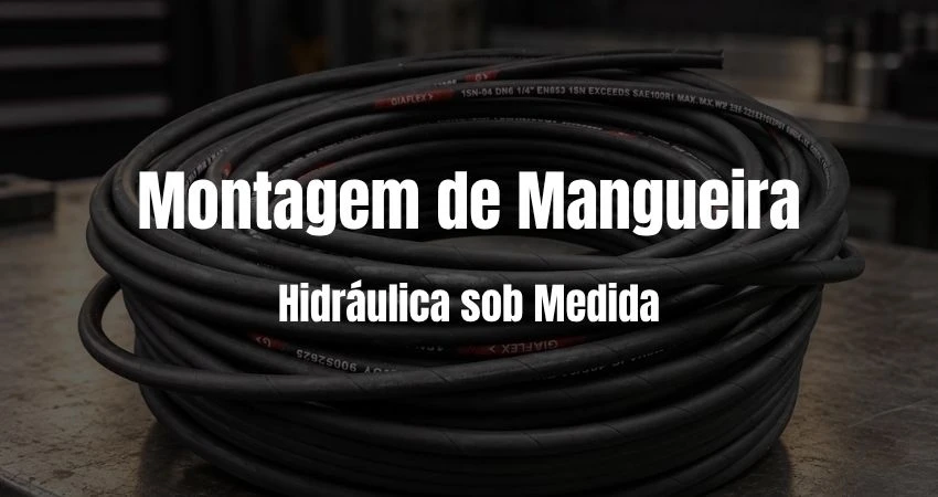Montagem de Mangueira Hidráulica sob Medida